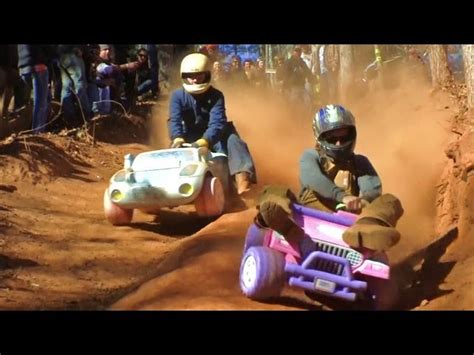 Extreme Barbie Jeep Racing - The Awesomer