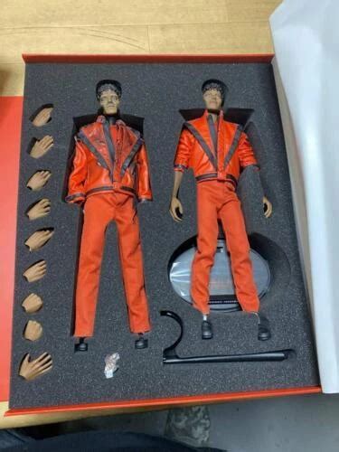 Used Hot Toys Action Figure Michael Jackson Thriller Edition Mis Mis Eur