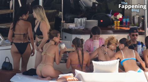 Camila Cabello Is Seen In Black Bikini As She Spends The Day On Marc Anthonys Yacht In Miami