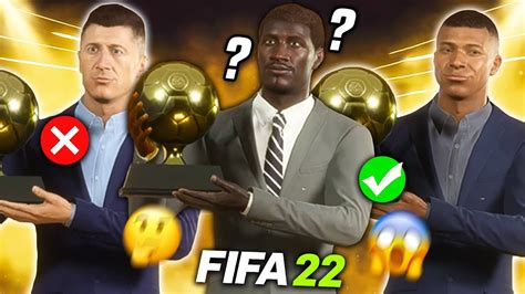 WHO WINS THE NEXT 15 BALLON DORS In FIFA 22 CAREER MODE FIFA 22