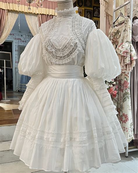 White Victorian Dress