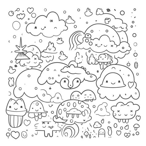 licorne dessin  imprimer kawaii animaux png dessin anime