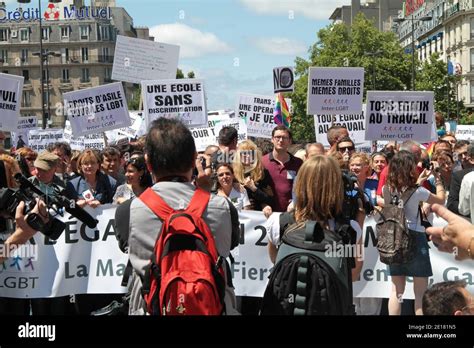 The Gay Pride In Paris France On June 25 2011 Photo By Jeff LeChat ABACAPRESS Stock Photo