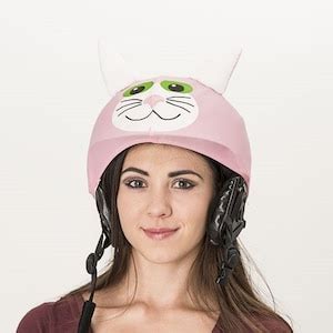 Pussy Cat Ski Helmet Cover Uni Size Snowboard Riding Helmet Cover
