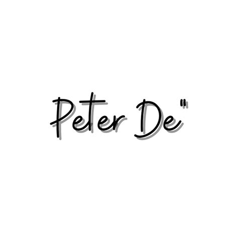 peter de youtube