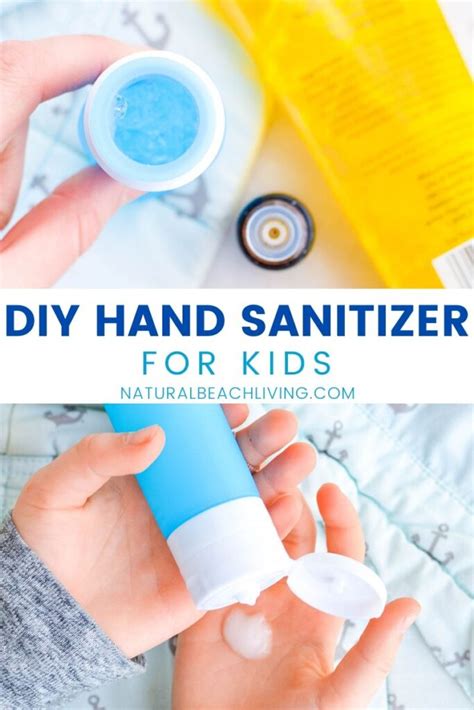 DIY Hand Sanitizer - Easy to Make and Kid Safe - Natural Beach Living