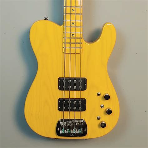 G L ASAT Bass Custom Butterscotch Blonde With OHSC COA Reverb