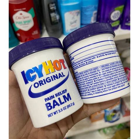 Dầu nóng Icy Hot Balm 99 2g hàng Mỹ Shopee Việt Nam