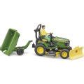 Bruder John Deere Plentraktor Med Tilhenger Og Figur