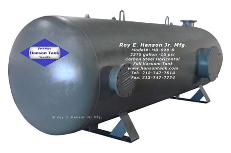 Asme Pressure Vessels Asme Vacuum Tank Psi Full Vacuum Tanks