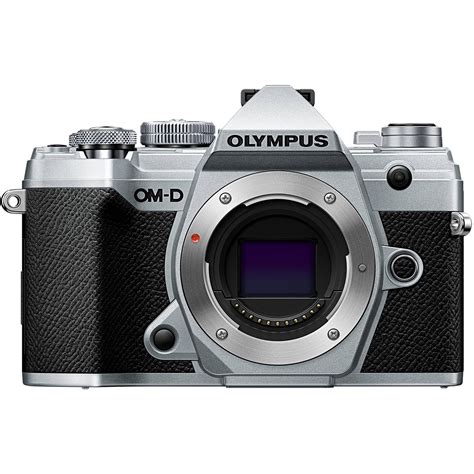 Olympus OM D E M5 Mark III Mirrorless Camera Silver