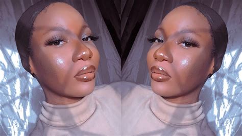 Quick Glossy Nude Lip Tutorial YouTube