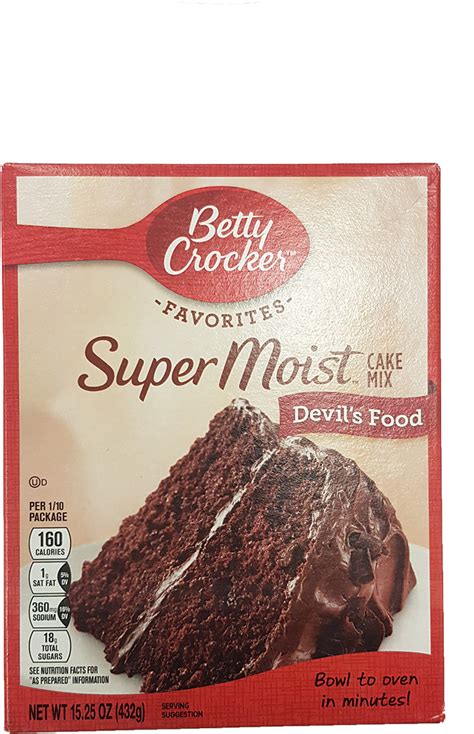 Betty Crocker Devils Food Cake Mix Starbridgede