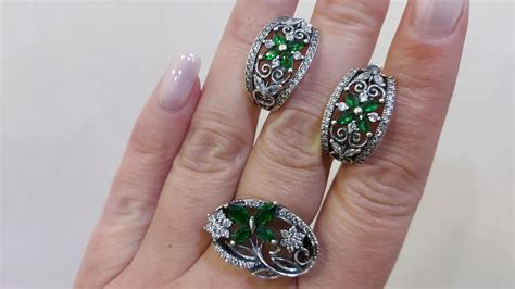 Серебряные украшения💥Дагестан💥 - YouTube