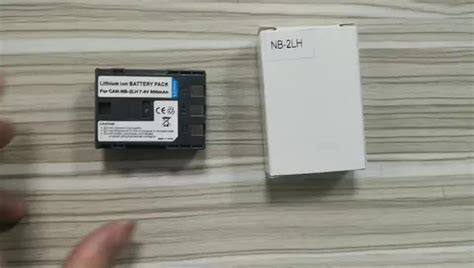 Nb-2l Nb-2lh Camera Battery For Canon Powershot G7 G9 S30 S40 S45 - Buy ...