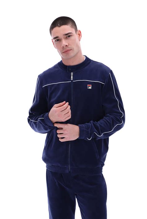 Fila Velour Track Top On Sale