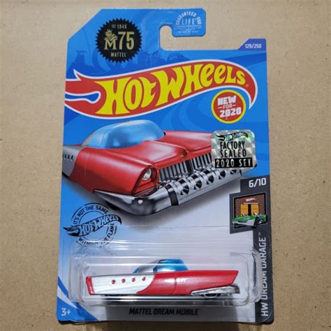 Jual Hot Wheels Mattel Dream Mobile Hw Dream Garage Red Shopee Indonesia
