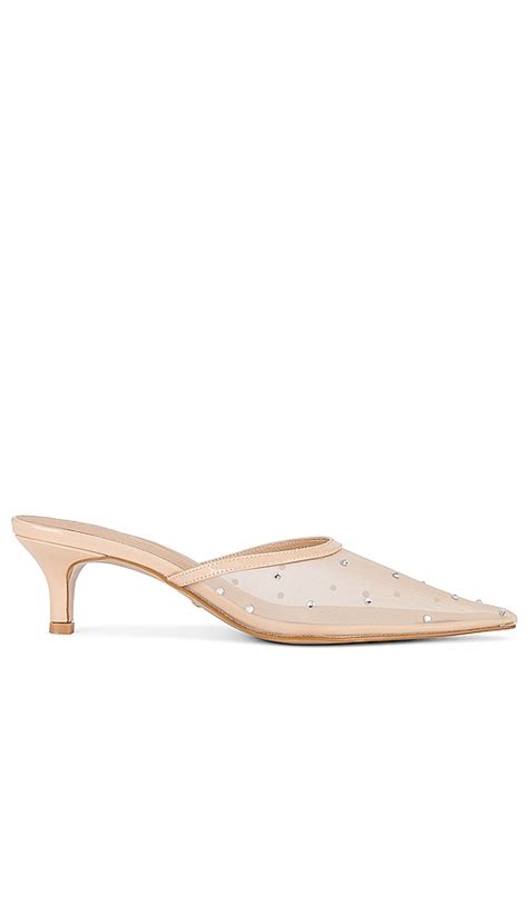 RAYE Anastasia Mule In Nude REVOLVE