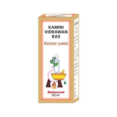 Baidyanath Kamini Vidrawan Ras Keshar Yukta Tablet Buy Medscare