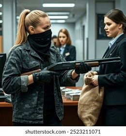 Ponytailed Blonde Woman Wearing Real Black AI Generated Image 2523284597 Shutterstock