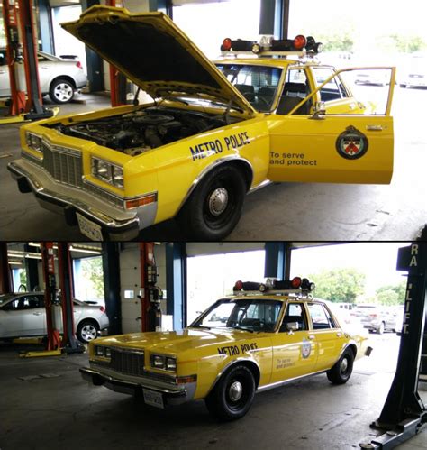 Oc Vintage Toronto Police Cruiser At The Police Fleet Center Getting