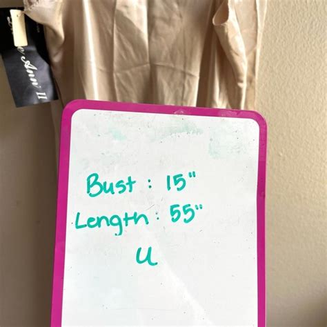 Vintage Intimates Sleepwear Vintage Lucie Ann Nude Cream Satin Maxi Slip Dress Nightgown