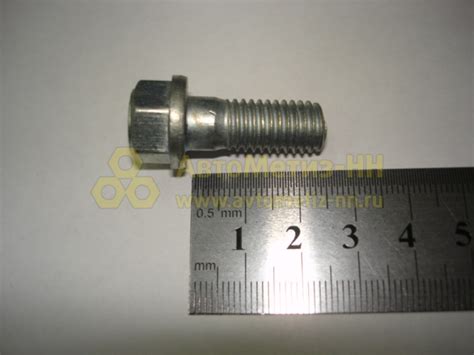 Болт М10*1,5*25 с фланцем полуоси УАЗ Хантер (Кр.Этна)(уп. 10 шт ...