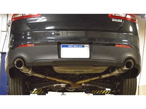 2010 2016 Taurus Sho Mrt Eco Flow Axle Back Performance Exhaust System