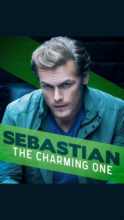 sebastian the charming one movie poster with a man in green shirt and blue shirt