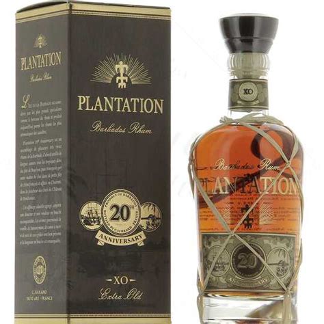 Plantation XO Extra Old 20th Anniversary Rum 750ml Bottle