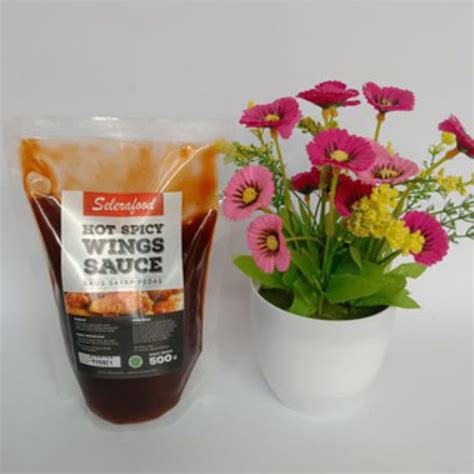 Jual Hot Spicy Wings Sauce Saus Sayap Pedas Selerafood Gr Pack