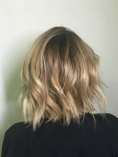 Loved In Rooty Blonde With Textured Cut Long Hair Styles Hair Styles Beauty