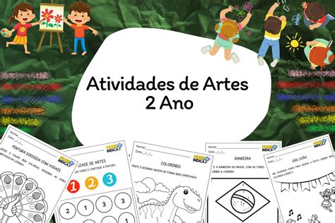 Atividade De Artes 2 Ano Colagem - 5