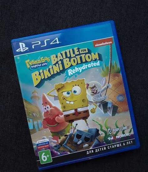 SpongeBob Squarepants Battle For Bikini Bottom PS4 Festima Ru