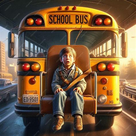 Kindergarteners On Their First School Bus 6