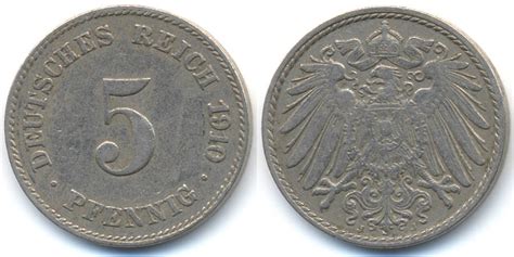 Kaiserreich Pfennig J Gro Er Adler Kupfer Nickel Sehr Sch N