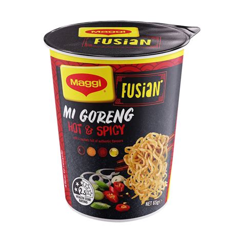 Maggi Cup Noodles Fusian Mi Goreng Hot & Spicy 65 g Online at Best