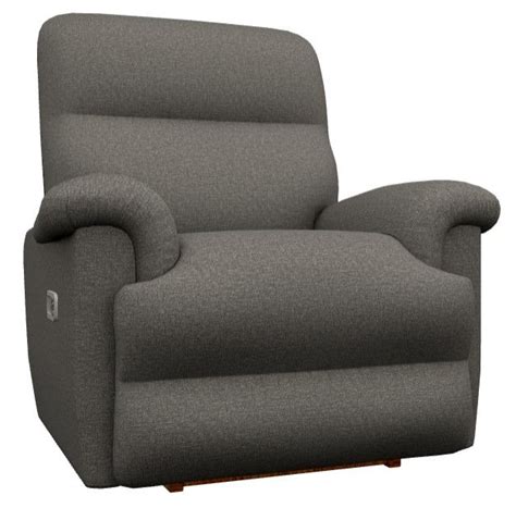 La Z Boy® Jay Granite Power Rocking Recliner With Headrest And Lumbar Top Furniture Gorham Nh