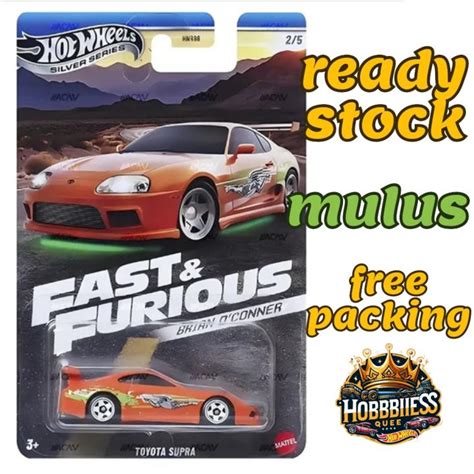 Hot Wheels Fast Furious Brian O Conner Series Toyota Supra Oranye Original Lazada