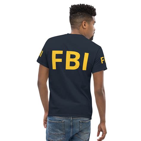 Fbi Agent Halloween Costume T Shirt Etsy