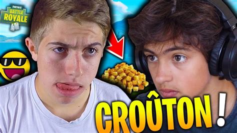 Notre Premiere Game En Mode Team CroÛton Avec Inoxtag Sur Fortnite