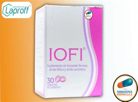 IOFI (FUMARATO FERROSO + ACIDO FOLICO + ACIDO ABSORBICO) CAJA X 30