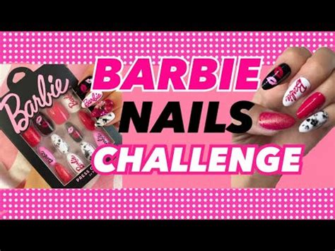 BARBIE NAIL ART TUTORIAL 2019 RUE21 X BARBIE COLLECTION Press On Nail