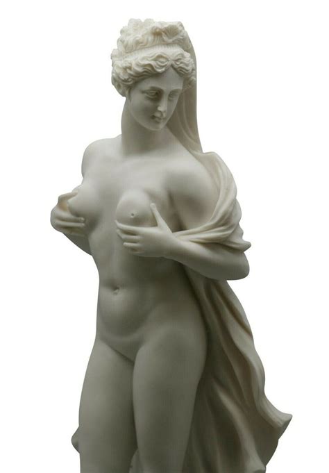 Nude Naked Woman Female Erotic Art Greek Statue Sculpture Cast Marble 15 16 Inch Greek Artworks