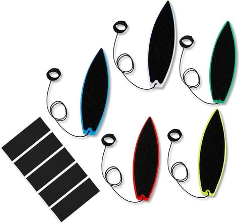 Amazon.com: JLEivvi Finger Surfboards, 5 Packs Finger Surf Board for Car Ride, Finger Surfing ...