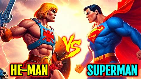 He Man Vs Superman The Ultimate Story Of Clash Of Titans