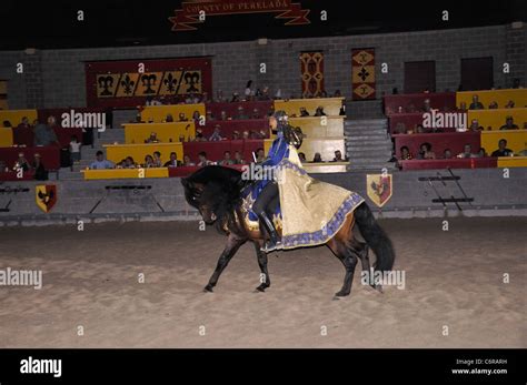 Medieval Times Dinner And Tournament Show Stock Photo Alamy