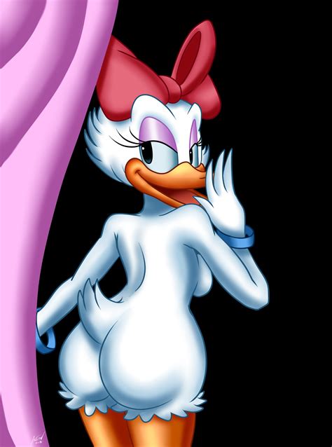 Rule 34 Andersonicth Back View Daisy Duck Disney Duck Female Nude Solo 2903829