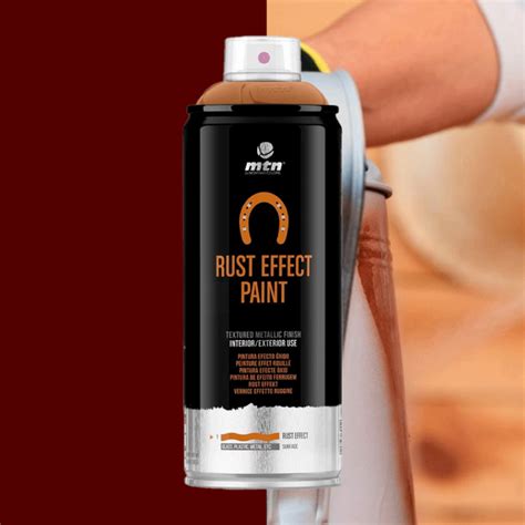 Spray Pro Efecto Oxido Rojo Ml Montana Pintulac