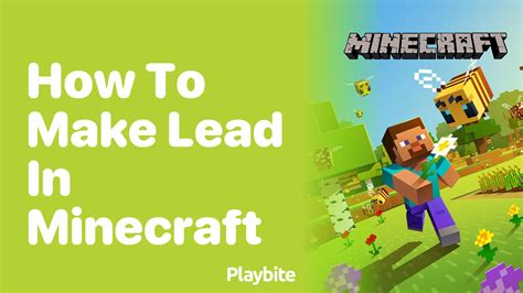 How to Make a Lead in Minecraft - Playbite